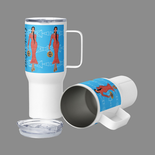 Boujee Aunty travel mug