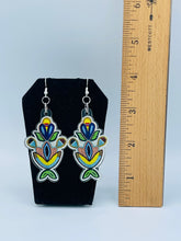 Load image into Gallery viewer, Apsaalooke Floral Earrings