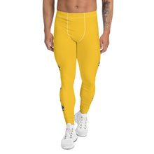 Load image into Gallery viewer, Men&#39;s Leggings (yellow) - Beaded Floral